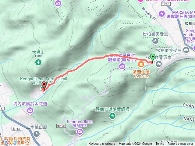坑內坑森林步道健行