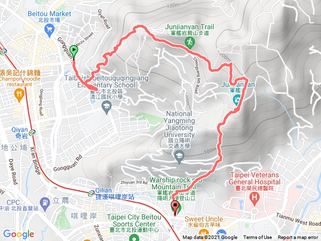 丹鳳山 軍艦岩輕鬆走