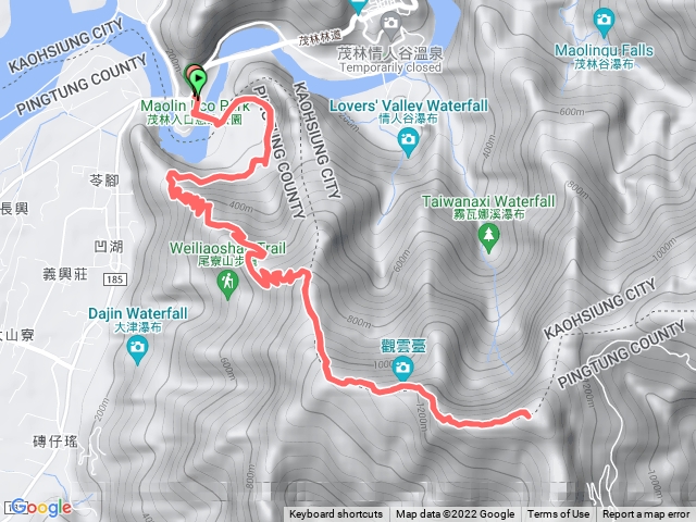 尾寮山（布魯沙吊橋）