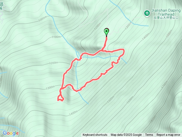 加里山隘勇線大石壁O型預覽圖