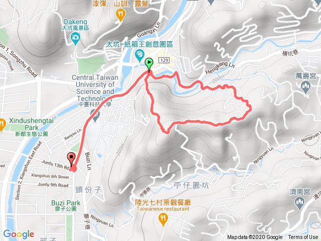 大坑觀音山步道大O型健走