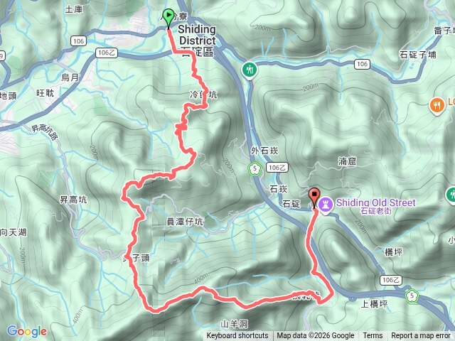 烏溪縱走（烏月山溪邊寮山）
