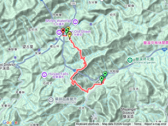 淡蘭中路第二段：威惠廟到十分車站