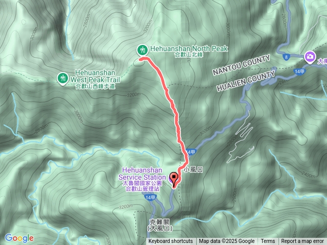 合歡北峰步道預覽圖