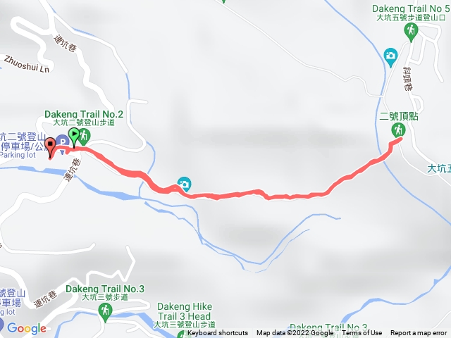 大坑二號步道來回