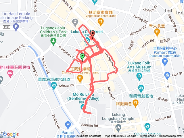 鹿港桂花巷的夜