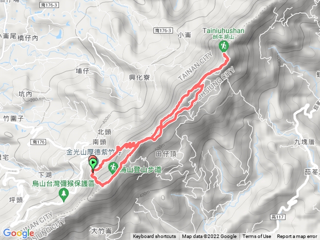 烏山步道-刣牛湖山縱走