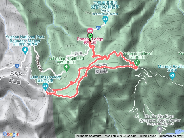 麟趾山、鹿林山、鹿林前山（塔塔加三山）