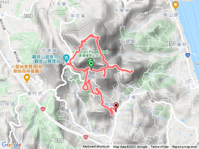 鷹仔尖-尖山-硬姐嶺-硬漢嶺