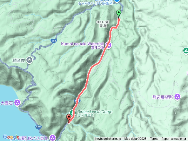 青森奧入瀨溪流(馬門岩-銚子大滝)