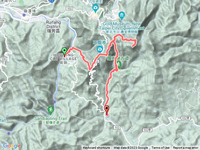 無緣之墓登山步道（貂山古道）