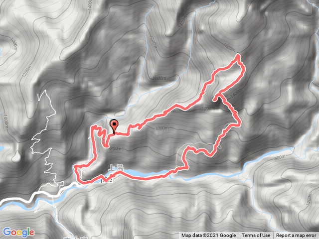 20210222_虎山西南峰→虎山O型.gpx