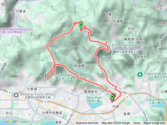金面山步道，大崙尾，碧山露營場，忠勇山，第五段東段 2025-12-20預覽圖