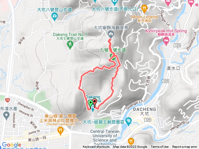 大坑九號接十號