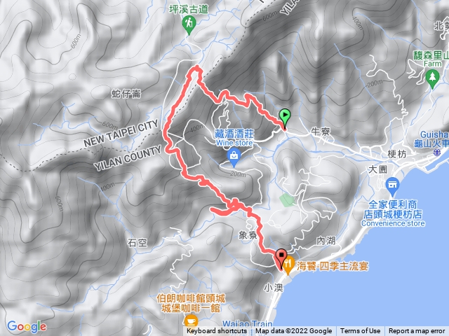 坪溪梗枋象寮古道