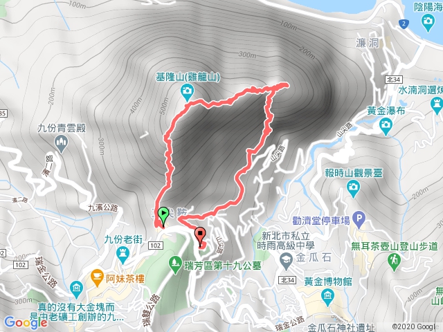 基隆山、雷霆峰