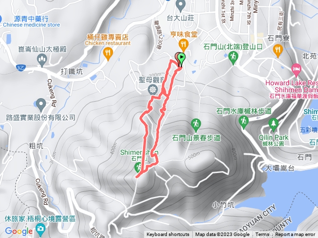 小百岳集起來桃園石門山步道202310141458