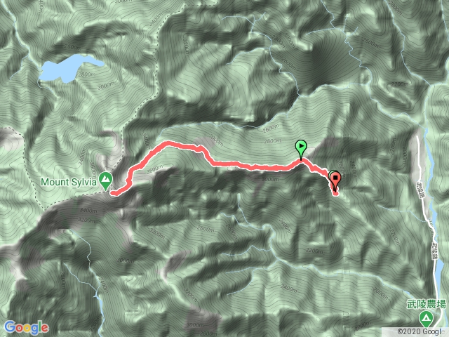 雪山主東D1登山口至七卡D2 七卡上369主東回七卡