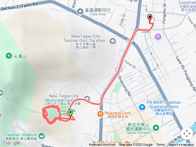 泰山區尖凍山步道