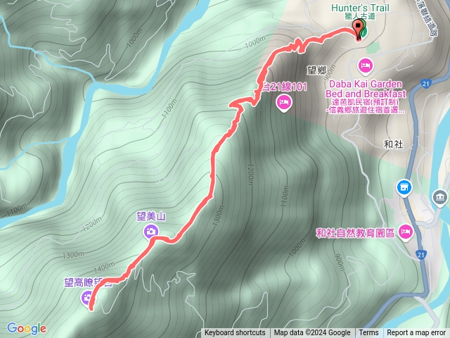 獵人古道、望美山