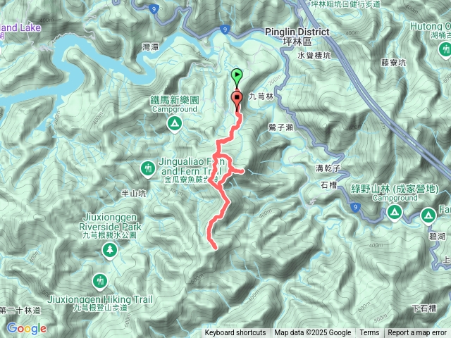 坪林倒吊三山（倒吊蓮山、倒吊嶺、倒吊嶺東峰、倒吊子山））