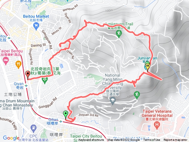 奇岩山-丹鳳山 U型縱走