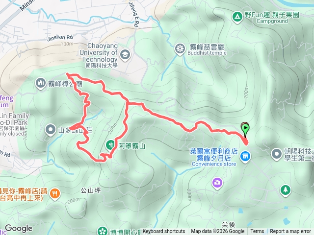 朝陽-阿罩霧山