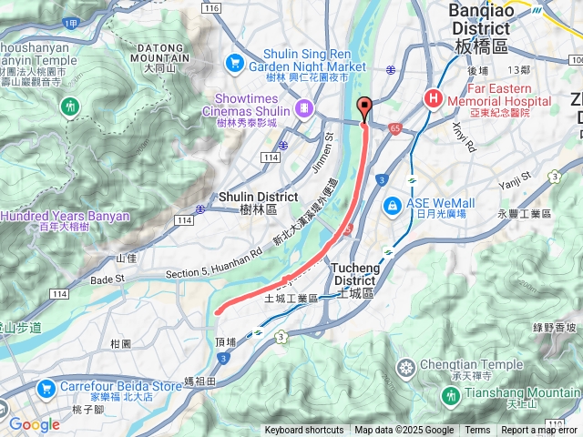 板橋路跑,浮洲橋到媽祖田