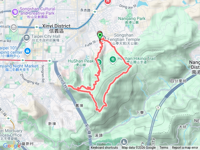 南港山-四獸山-拇指山十連峰o型預覽圖