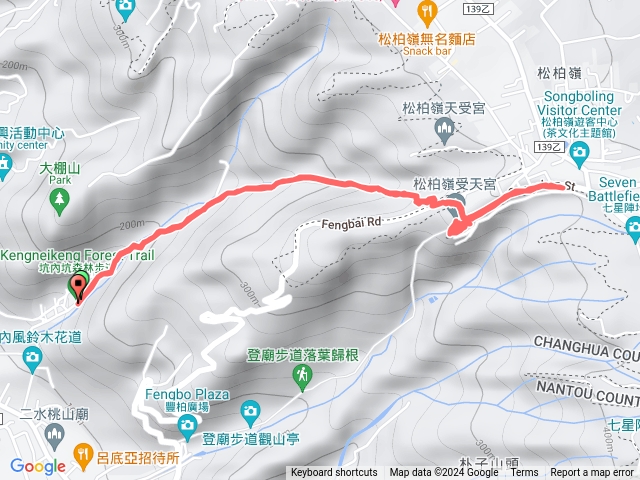 坑內坑森林步道散步
