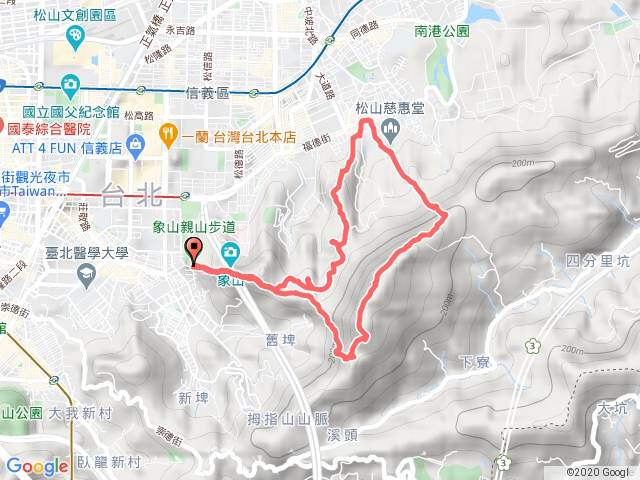象山-拇指山-南港山-九五峰-四獸山 O型縱走