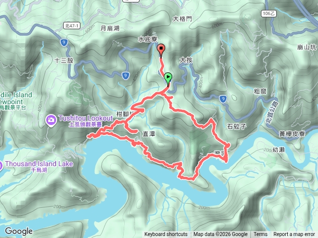 永安國小站、水底寮越嶺灣潭清雲殿、灣潭保甲路、直潭水圳道、永安國小吃包種茶冰、護安宮保甲路、護安宮、上頂製茶場喝龜茶、茶場老闆載至水底寮站