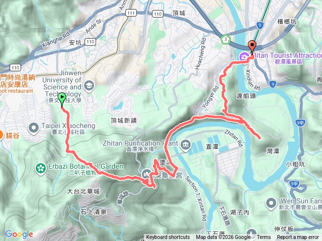 新店三潭縱走～出草行預覽圖