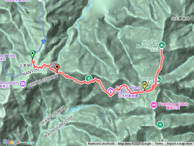 玉山北峰(單攻)