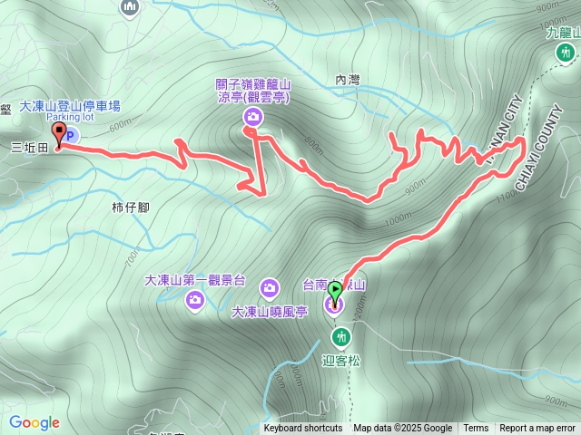 大凍山雞籠山預覽圖