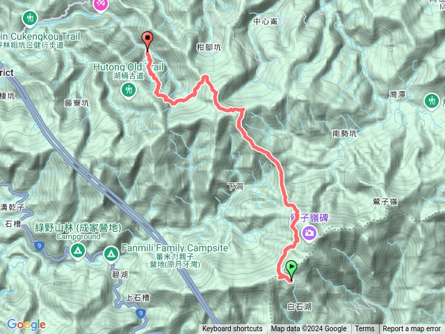 北宜古道(風空子溪山下洞山梳妝樓山湖桶古道)