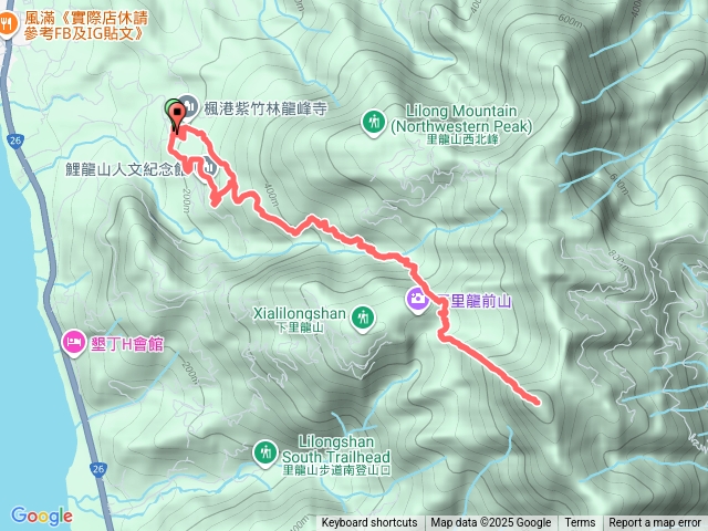 小百岳集起來里龍山自然步道20251216144230