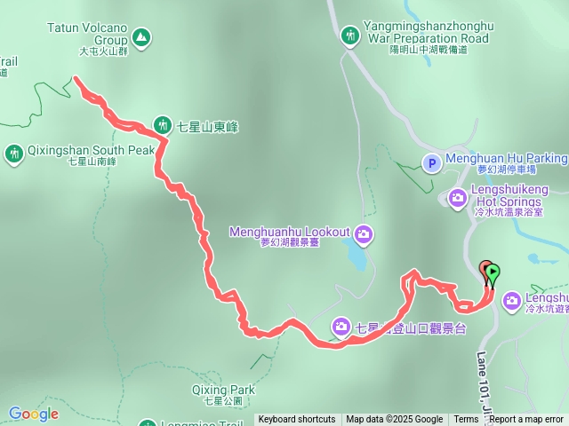 只來的及拍七星日出