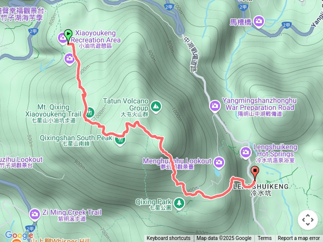 只進不出七星山