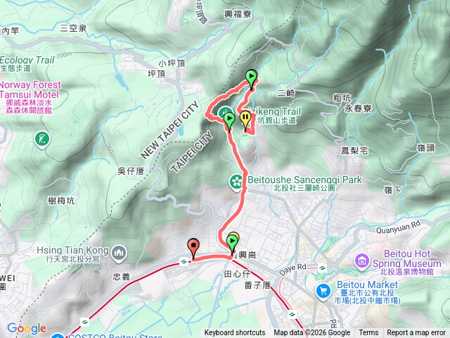 復興崗捷運站-貴子坑親山步道預覽圖