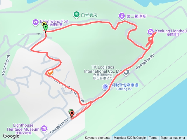 基隆燈塔白米甕尖太白莊O繞預覽圖