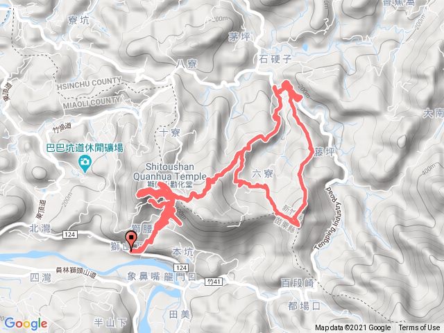 獅頭山+猿山 O型