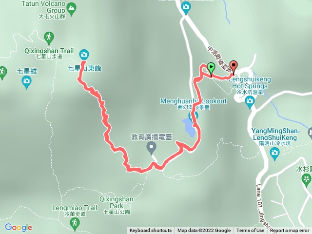 夢幻湖到七星東峰