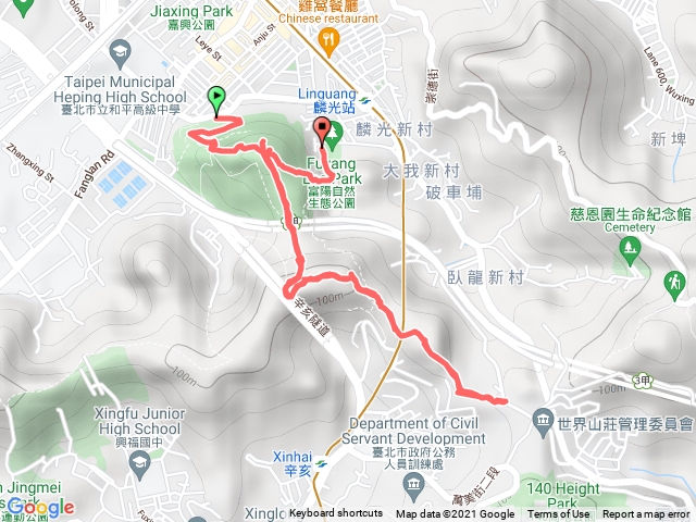 20211107 福州山步道、富陽自然生態公園、土地公步道