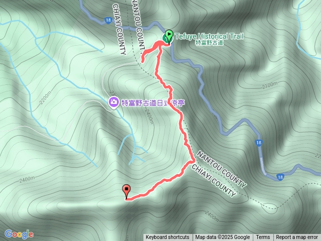 兒玉山、東水山、東水山西峰下特富野預覽圖