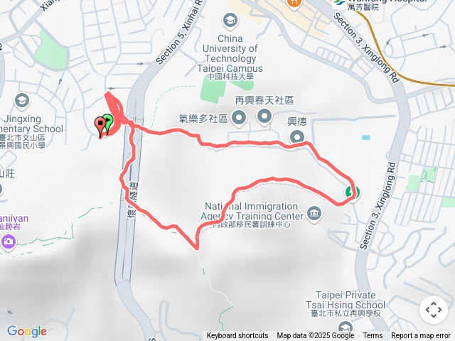 紫藤、麥田登山口、海巡署、麥田社區登山口、紫藤社區