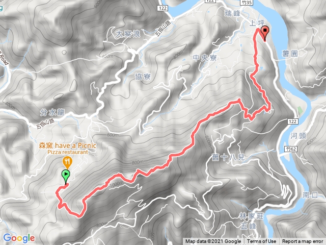 五指山-上坪山縱走