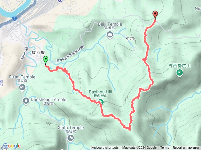 2024-1205-135:暖曦探勘隊清理拔西猴山-暖暖砲台-三疊山登山口之間山路