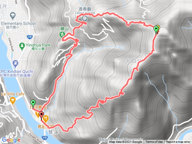 二龍山直潭山