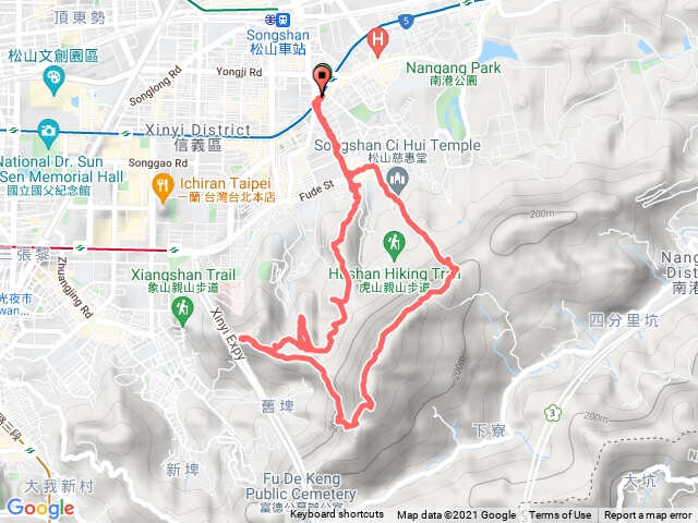 四獸山連走拇指山、南港山、九五峯 O型縱走